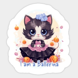 I am a Ballerina Sticker